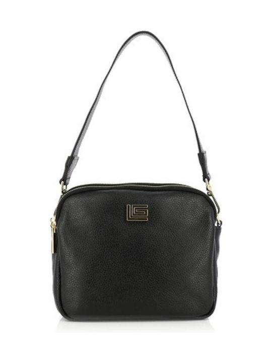 Guy Laroche Leder Damen Tasche Crossbody Schwarz