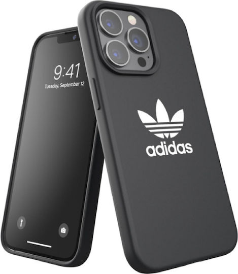 adidas Back Cover Σιλικόνης Μαύρο (iPhone 13 Pro)