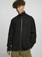 Men's Knitted Cardigan with Zipper Black