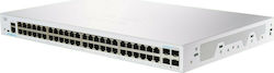 Cisco Cisco CBS220-48T-4X Managed L2 Switch with 48 Gigabit (1Gbps) Ethernet Ports and 4 SFP Ports