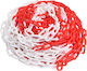 vidaXL Plastic Traffic Chain Multicolour Φ4mm L100m