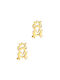 Gold earring 9K Little Prince