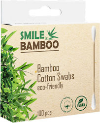 Smile Bamboo Cotton Buds 100 Pieces