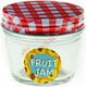 Viosarp Vase General Use with Lid Glass Transparent 130ml