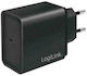 LogiLink Зарядно без кабел с USB-C порт 18W Power Delivery Черен (PA0258)