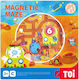Toi-Toys Labyrinth Magnetisches Labyrinth aus Holz für 36++ Monate