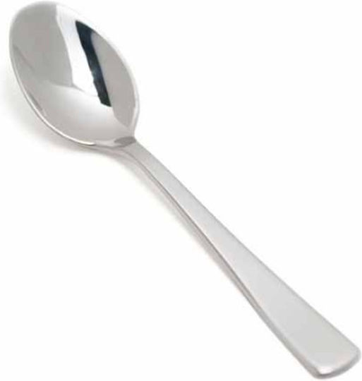 Homestyle Set of Spoon Coffee / Tea Die-Cast Silver 11cm -200 6pcs
