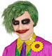 Evil Clown Karnevalsperücke Kindermilch Gerade Grün