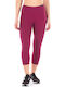 221WTH-186 Women's Cropped Training Legging Fuchsia