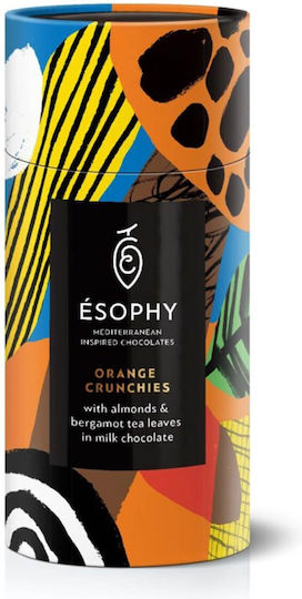 Esophy Orange Crunchies Σοκολατάκια Γάλακτος Πορτοκάλι 170gr