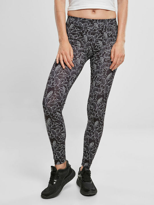 Urban Classics Frauen Lang Leggings Hochgeschni...