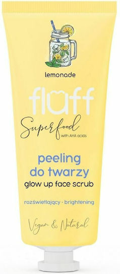 Fluff Lemonade Gesichtspeeling Creme für Scrub Προσώπου 75ml