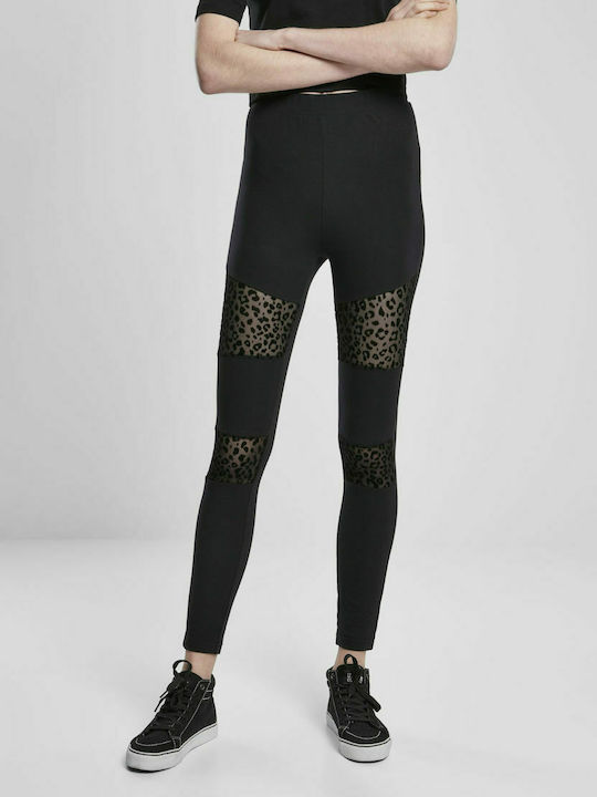 Urban Classics Women's Long Legging High Waisted Black