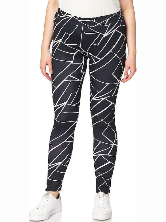 Urban Classics Frauen Lang Leggings Geometric B...