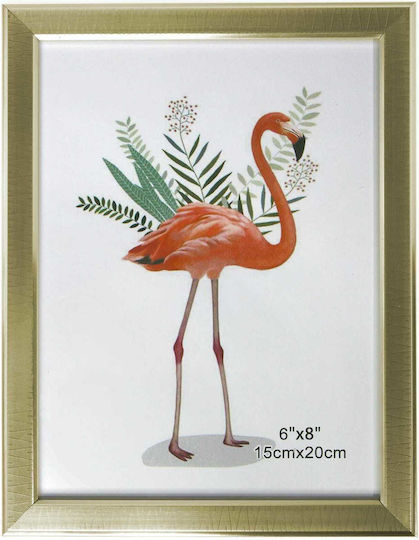 Viosarp Metallic Photo Frame With Gold Frame