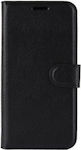 Synthetic Leather Wallet Black (Redmi Note 8 Pro)