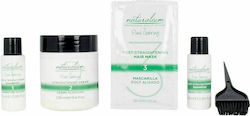 Naturalium Unisex Keratin Hair Care Set Paul Gehring Plex & Keratin System with Mask / Colour Brush / Shampoo 5x180ml