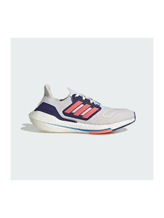 Ultraboost 22 Sport Shoes Running Crystal White / Turbo / Legacy Indigo