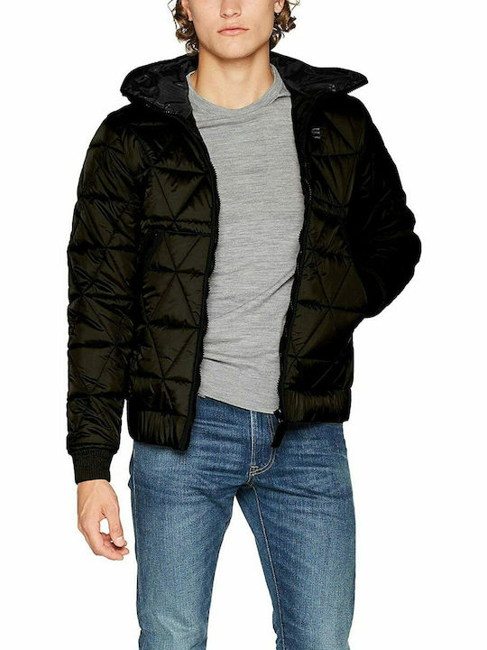 Winter Jacke Bomber Schwarz