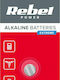 Rebel Extreme AG7 Batterie Alkalisch für Uhren LR44 1.5V 1Stück
