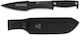 K25 Reaper 25 Machete Black with Blade made of Stainless Steel in Sheath