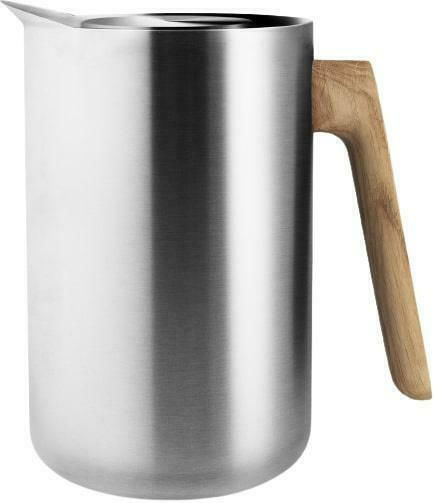 Eva Solo Nordic Thermosflasche Rostfreier Stahl 1lt Silber