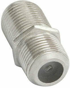 Blow Μετατροπέας F-Connector male σε F-Connector female Ασημί 1τμχ DM-3213