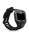 KWmobile Armband Silikon Schwarz 43055.01