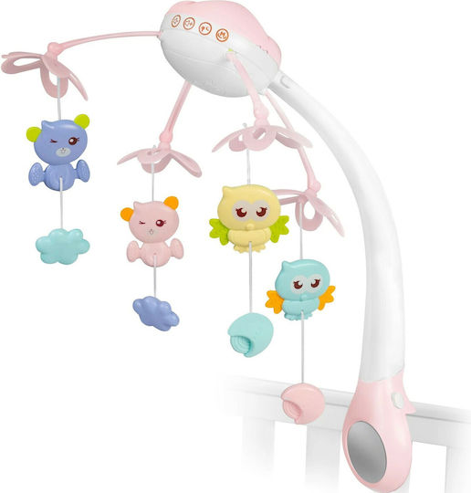 Ricokids Μόμπιλε Κούνιας με Προτζέκτορα Καρουζέλ με Προβολέα και Ήχους