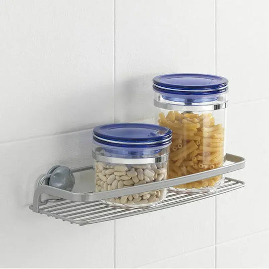 Metaltex Tabletop Base Eureka Metal 30x12x4cm Silver