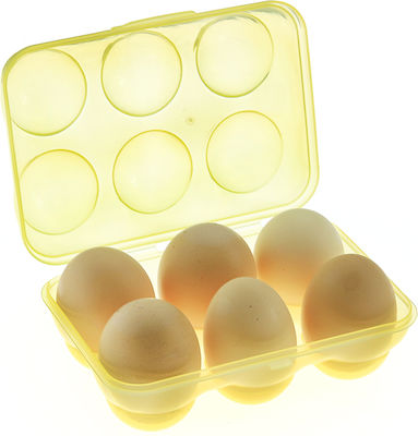 Viosarp Θήκη Αυγών Ψυγείου Πλαστική 6 Θέσεων