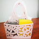 Sidirela Pink Plastic Sponge Holder for Kitchen Sink Organizers E-3744
