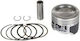 Aspira Motorcycle Piston 52.3mm for Honda Innova 125 Piston 52.3mm