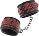Dream Love BegMe Red Edition Vegan Ankle Cuffs Χειροπέδες σε Κόκκινο Χρώμα