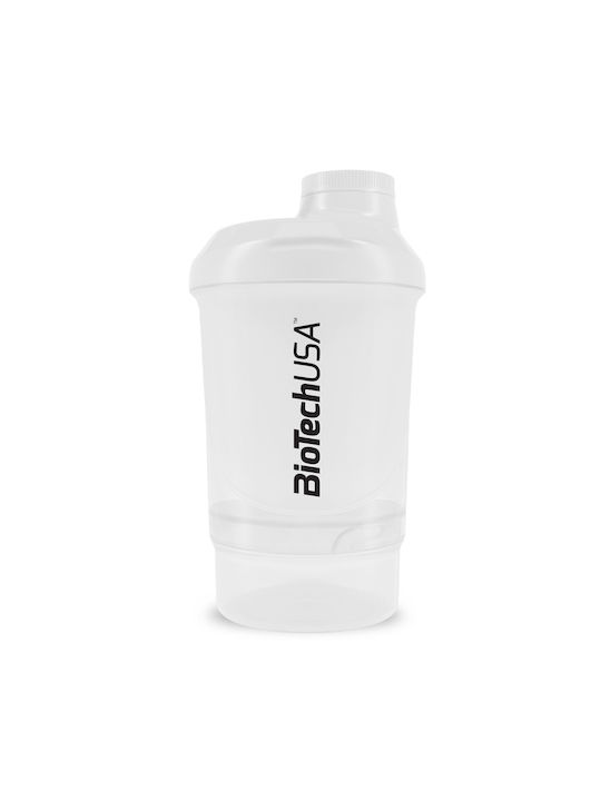 Biotech USA Wave+ Nano Shaker Πρωτεΐνης 300ml Πλαστικό Λευκό