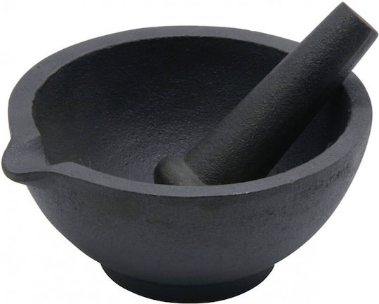 KING Hoff Cast Iron Mortar 13x13cm