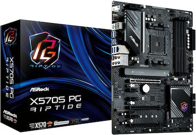 ASRock X570S PG Riptide Motherboard ATX with AMD AM4 Socket