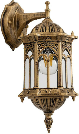GloboStar Darcy Lamp Wall Bronze 15.5x34.5cm