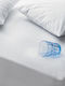 Sunshine Protective Cover Double Waterproof with Skirt White 150x200+35cm