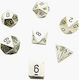 Chessex Specialty Dice Sets - Solid Metal Silve...