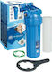 Aqua Filter FHPRN12-B1-AQ Συσκευή Φίλτρου Νερού Κεντρικής Παροχής Μονή ½" με Ανταλλακτικό Φίλτρο Aqua Filter FCPS5 5μm