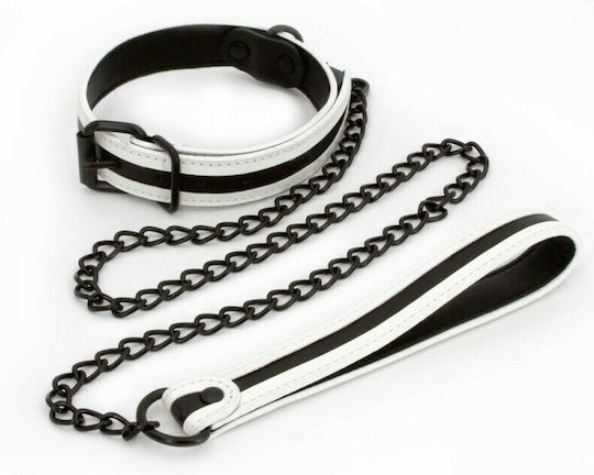 Ns Novelties GLO Bondage Collar & Leash Collar Green