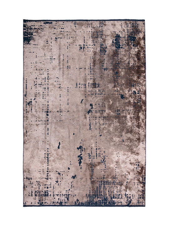 Viokarpet Code 12254-V Rug Rectangular Brown