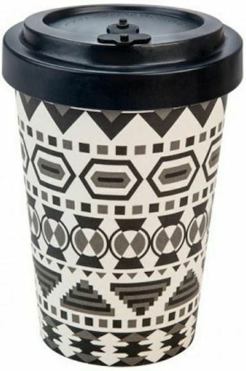 Well Κούπα Μπαμπού με Καπάκι Λευκή 400ml Well Κούπα Μπαμπού με Καπάκι Λευκή 400ml