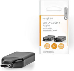 Nedis CCGP64350GY USB-C male σε DisplayPort female Nedis CCGP64350GY USB-C male σε DisplayPort female