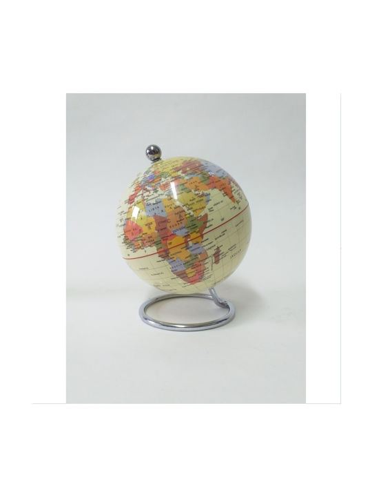 World Globe with Diameter 10cm and Height 13cm