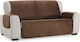 Aithrio Universal Velvet Elastische Abdeckung für Dreisitziges Sofa Brown 1Stück UNIVERSAL-VELVET-C/3-Καφέ-Τριθέσιος