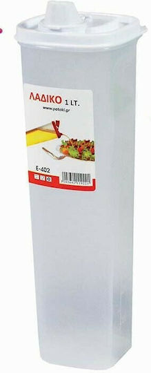 Sidirela Δοχείο Λαδιού Πλαστικό με Ροή 1000ml