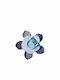 Plastic Dessert Tower Stand 5 Positions Blue Ø27xY6.5cm