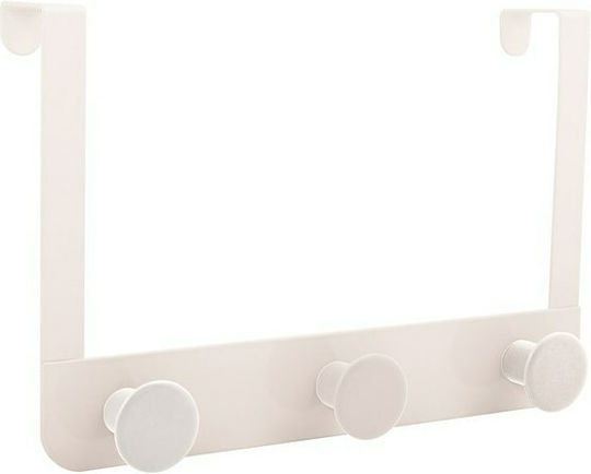 Dimitracas Door Hook 3 Slots Metallic 30x4.4x20cm